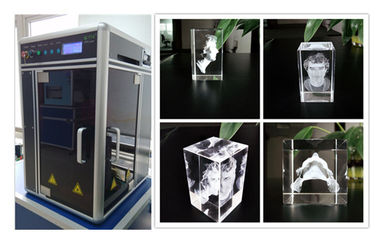 China 800W 3D Machine van de de Lasergravure van het Glaskristal, het Submateriaal van de Oppervlaktegravure fabriek