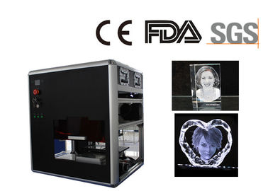 China 20 - 40μm van het het Glaskristal van de Puntdiameter 3D Machine van de de Lasergravure voor Gepersonaliseerde 3D Fotogiften leverancier