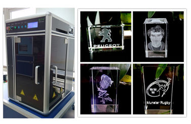 China Diode van de de Gravuremachine van de Luchtkoelings4000hz 3D Laser die voor Glaskristallen wordt gepompt leverancier