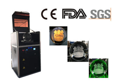 China De Gravuremachine van de enige Fase 3D Laser voor 200mm Maximum Diameterkristallen bollen leverancier