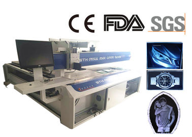 China De grote Machine van de de Lasergravure van het Schaal 3D Kristal, de Snelle Machine van de Scanner Subsurface Gravure fabriek